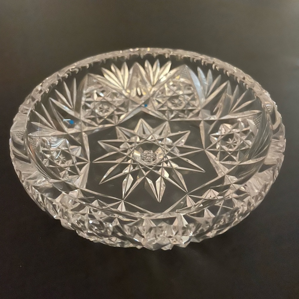 Small Crystal Candy/Serving dish
